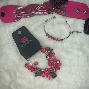 Paparazzi jewelry pink lot of 8